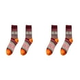 thumbnail image 1 of XIYNBAOK 2 Pairs Christmas Socks Colorful Warm Fluffy Slipper Socks for Women Winter Fuzzy Cozy Socks Warm Socks Casual Vintage Soft Socks Christmas Gifts Stocking Stuffers Gift, 1 of 3