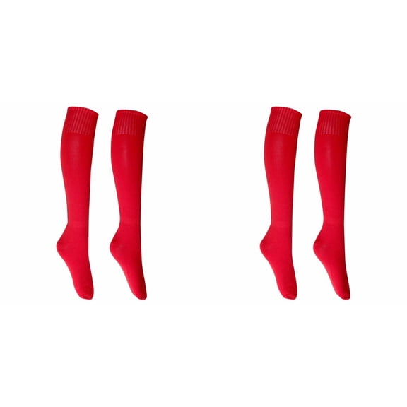 XIYNBAOK 2 Pairs Compression Socks Mens Long Football Socks Sports Knee High Compressive Soccer Socks Ankle Compression Support Wicking Anti-Slip Football Baseball Softball Rugby Socks