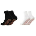 thumbnail image 1 of XIYNBAOK 2 Pairs Heated Socks Women Men Thermal Socks Winter Warm Comfortable Soft Shaping Socks Magnetic Self-Heating Socks Breathable Warm Foot Massage Socks Christmas Gifts, 1 of 1