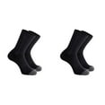 thumbnail image 1 of XIYNBAOK 2 Pairs Mens Socks Size 10-13 Soccer Socks Medium Tube Socks Solid Color Basketball Sport Crew Socks Moisture Wicking Cushioned Athletic Socks Breathable Work Boot Socks, 1 of 1