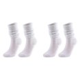 thumbnail image 1 of XIYNBAOK 2 Pairs Slouch Socks for Woman Knee High Sock Womens Fashion Stacked Socks Casual Boot Socks 80s 90s Scrunch Socks Knit Scrunchie Socks High Tube Scrunch Sock, 1 of 1