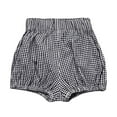 thumbnail image 1 of XIYNBAOK Black Shorts Girls Jean Shorts Graphic Shorts Jeans Black Soccer Shorts Fluffy Shorts Red and White Shorts, 5-6 Years, 1 of 2