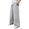 thumbnail image 1 of XIYNBAOK Boys Baggy Cargo Pants Trendy Oversized Parachute Pants Casual Loose Harem Joggers with Pockets Wide Leg Hiking Trousers Streetwear, 1 of 8