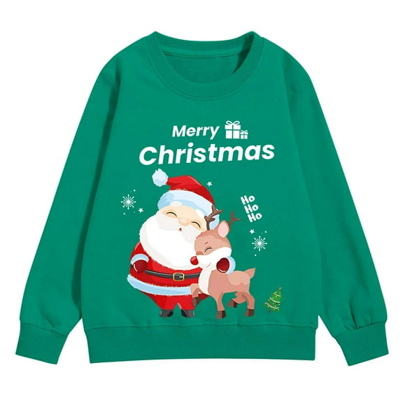 XIYNBAOK Christmas Tshirts Christmas T Shirts Family Christmas Bow Shirt Girls White Top Trendy Clothes Boys Clothes Size 6 3t Clothes, 5-6 Years