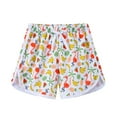 thumbnail image 1 of XIYNBAOK Dance Shorts Plus Size Sleep Shorts Ruffled Shorts 12 Months Girl Clothes Teen Girl Jeans Girls Shorts Size 7 Plus Workout Shorts Girls Jean, White 3 Years, 1 of 6