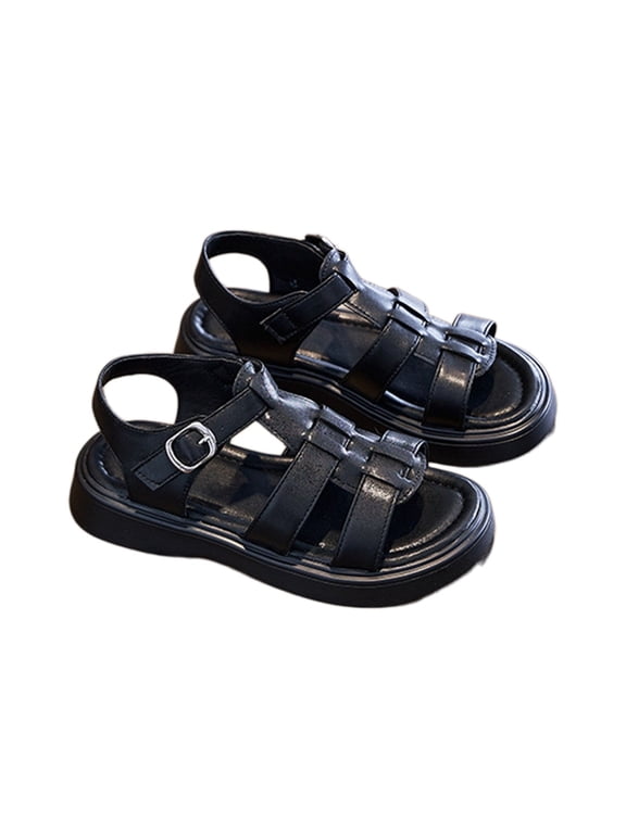 Girls Brown Sandals Kids Red Toddler Shoes Red Shoes Baby Girl 4c Shoes Flexible Toddler Wide Feet Toddler Toddler Girl Shoes Size 11 Baby 4 Party Shoes