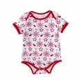 thumbnail image 1 of XIYNBAOK Halloween Onesie Baby Girl Baby Rompers Boys Coveralls Kids Overalls Clothes for Baby Boy Boys 14-16 Clothes Girls Clothes 2t, Red 3-6 Months, 1 of 5