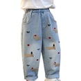 thumbnail image 1 of XIYNBAOK High Rise Skinny Jeans Plus Jeans Vintage Jeans Baby Pants 12-18 Months Baby 0-3 Months Boys Khaki Pants Size 10-12 2t Clothes, Light Blue 12-18 Months, 1 of 9