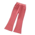 thumbnail image 1 of XIYNBAOK Pants Para Mujer Y2k Pants White Sweatpants High Waist Pants Tween Sweatpants Youth Camo Pants Preteen Clothes, Pink 5-6 Years, 1 of 4