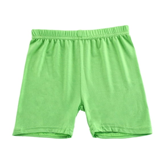 XIYNBAOK Shorts Girls Volleyball Shorts Basketball Compression Shorts 6 Month Girl Clothes Preppy Clothes High Waist Shorts Baggy Cargo Shorts, Green 10-12 Years
