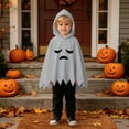 thumbnail image 1 of XIYON Baby Boy Halloween Outfit Boys Cute Hooded Cape and Black Pant Set Funny Outfit for Holiday Party, 1 of 6
