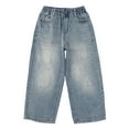 thumbnail image 1 of XIYON Boy's Cargo Pants Boys Cargo Trousers Fully Elastic Waist Trousers For Children Regular Fit 6-7 Years, 1 of 6