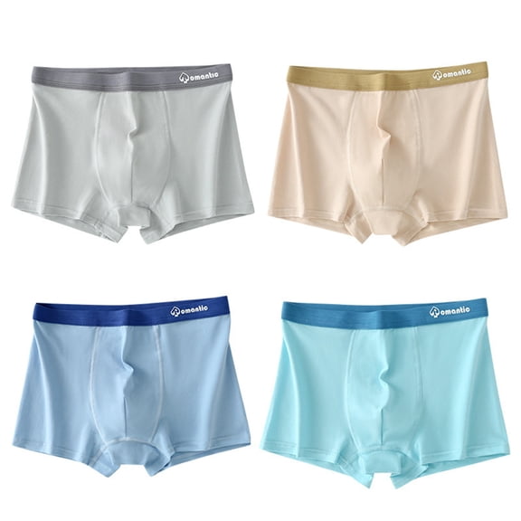 XIYON Boys Underwear For Adolescents Boys For Growth Classic Style For Teens And Preteens Comfortable And Breathable Design For Daily Wear Cute