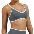 thumbnail image 1 of XIYON Bras For Women High Support Seamless Sports Bra Yoga Tank Top Workout Athletic Shirt For Running Gym Fitness Training Comfy Bra, 1 of 5