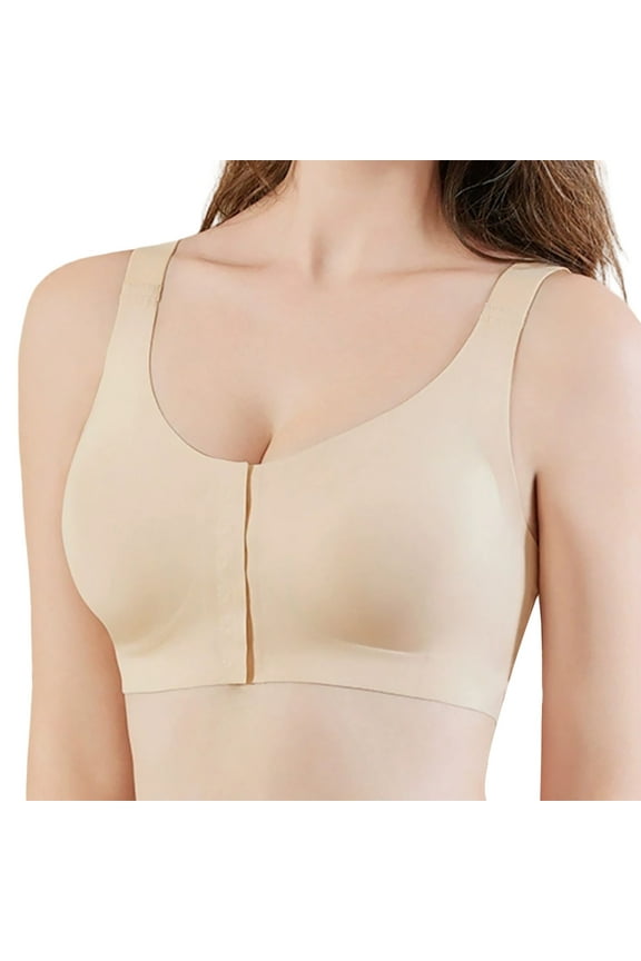 Bras For Women Post Bra For Chest Reconstruction Front Closure Seamless Bra For Breast Cancer Comfortable And Versatile Underwear Comfortable