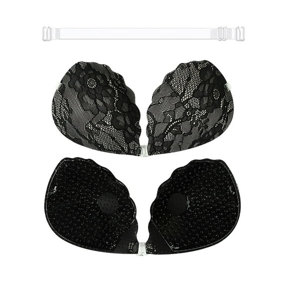 XIYON Bras For Women Strapless Lace Bra With Front Closure And Support For Comforable Everyday Bra