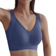 thumbnail image 1 of XIYON Bras For Women Seamless Wireless Bras For Women Full Coverage Comfort Support Bra Non Padded No Underwire Plus Size Bust Support Dropping Side Smoothing Comfort, 1 of 6