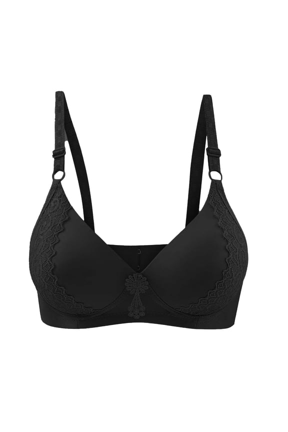 Bras For Women Wirefree Comfort Bra For Seamless Unlined Soft Cup Lightweight Support Everyday Wear T Shirt Bra Full Coverage Non Padded Breathable Everyday Bra