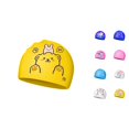 thumbnail image 1 of XIYON Children Kids Boys Girls Swimming Hat Cute Cartoon Print Soft Breathable Lightweight Summer Caps For Holiday Vacation Beach,Ye2,5-12Y, 1 of 4