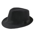 thumbnail image 1 of XIYON Fedora Hats For Men Breathable Straw Hat Solid Color Jazz Hat Top Hat Outdoor Fashion, 1 of 5