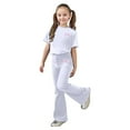 thumbnail image 1 of XIYON Girls Clothing Set Stylish Girls Casual Flare Pants Outfit 2 Piece Comfy Daily Wear Toddler Kids Autumn 12-13 Years, 1 of 5