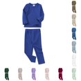 thumbnail image 1 of XIYON Girls Pajamas Set Baby Girls Long Sleeve Top And Pants Kids Toddler Sleepwear Outfits Fall Winter Loungewear 9-12 Months, 1 of 3