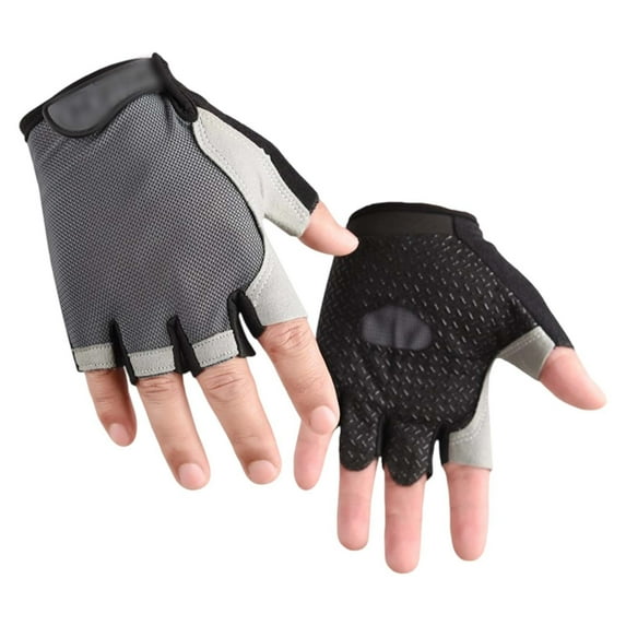 XIYON Kids Outdoor Sports Exerciscling Gloves Half Finger Through Open Finger Gloves Sports Children Workout Gloves Comfortable