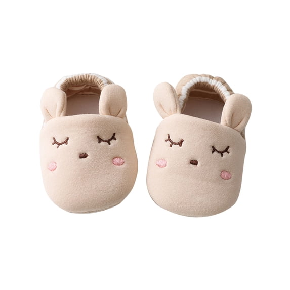 XIYON Kids Slippers Boys Girls Toddler Baby Boy Girl Sock Shoes Cartoon First Prewalker Floor Socks Shoes Soft And Elegant Socks 6-12 Months