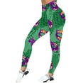 thumbnail image 1 of XIYON Leggings For Women High Waisted Tummy Control Sports Yoga Pants Colorful Printed Fashion Workout Yoga Pants, 1 of 4