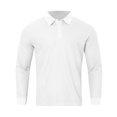 thumbnail image 1 of XIYON Long Sleeve Polo Shirts For Men Lapel Holiday Shirts Tops Fashion Casual Classic Collared Golf Shirts Comfortable Mens Shirts, 1 of 4