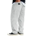 thumbnail image 1 of XIYON Men's Casual Pants Comfortable And Stylish Versatile And Durable Design For Outdoor Activities For Relaxed And Casual Trousers Loose Fit, 1 of 5