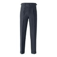 thumbnail image 1 of XIYON Men's Pants Slim Fit Small Foot High Waist Business Solid Color Straight Leg Suit Pants Comfort, 1 of 8