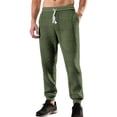 thumbnail image 1 of XIYON Mens Casual Pants Lightweight Streetwear Casual Trousers Versatile Leisure Bottoms Sporty Design Fashionable Style Loose Fit, 1 of 5