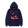 thumbnail image 1 of XIYON Mens Fashion Hoodies Men's Hoodie Cherry Pattern Pullover Long Sleeve Drawstring Casual Hoodie Sweatshirt 2 Pce Fall Outfits 2025, 1 of 3