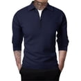 thumbnail image 1 of XIYON Mens Golf Shirt Men's Fashion Casual Pullover With Ribbing Edge Comfortable Classic Golf Shirts For Men, 1 of 5