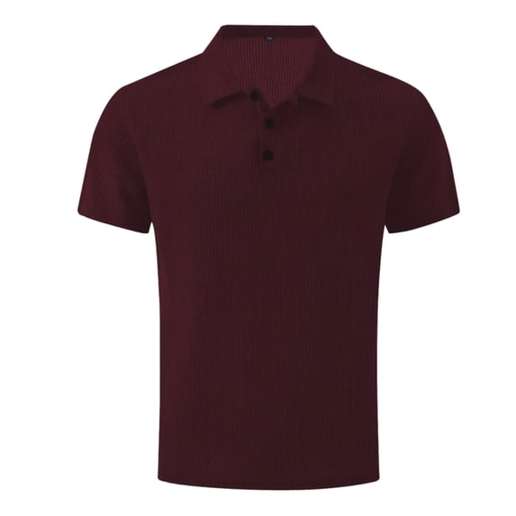 XIYON Mens Golf Shirt Men's Summer Lapel Short Sleeve Shirts Casual Comfortable Classic Golf Shirts For Men