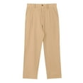 thumbnail image 1 of XIYON Mens Pants Men's Slacks Trousers Solid Color Breathable Trousers Fashionable Slim Pants Streetwear, 1 of 9