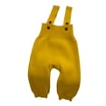 thumbnail image 1 of XIYON Overalls For Girls Soft Knit Baby Jumpsuit With Adjustable Straps For Girls And Boys Autumn Outfit Streetwear Trousers 0-3 Months, 1 of 2