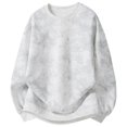 thumbnail image 1 of XIYON Sweatshirts for Men Tie Dye Crewneck Sweatshirt Fall Winter Fashion Casual Pullover Top Classic Fit, 1 of 7