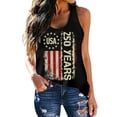 thumbnail image 1 of XIYON Tank Tops For Women Independence Day 250 Years Sleeveless Tank Top For Everyday Wear Comfortable Stretchy Basic With Fashion Design Going Out Tops, 1 of 5