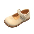 thumbnail image 1 of XIYON Toddler Girls Shoes Fashion Autumn Children Girls Sports Shoes Flat Thick Bottom Lightweight Non- Lace Up Mesh Upper Breathable And Comfortable 4-4.5 Years, 1 of 5