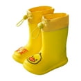 thumbnail image 1 of XIYON Toddler Rain Boots Spring Summer Autumn Cute Cartoon Animal Baby Kids Rain Shoes 6-7 Years, 1 of 8