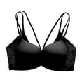 thumbnail image 1 of XIYON Women's Bra Ladies Wireless Front Closure Bra Set With Push Up Seamless Design For Small Everyday Bras, 1 of 4