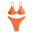 thumbnail image 1 of XIYON Women's Swimwear Tankini Set Low Cut Bikini Top With Bottom Beach Summer Two Piece Outfit Beach Vacation 2026, 1 of 3