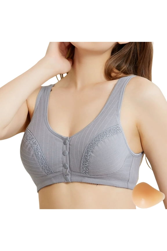 Womens Bras Bra For Post Use Prosthetic Bra For Recovery Silicone Front Closure Underwear For Ladies Comfort And Support Comfort