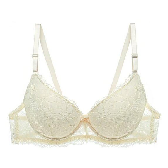 XIYON Womens Bras Lace Bralette For Female Comfortable Wireless Bra Seamless Soft Bralette Everyday Wear Casual T Shirt Bra Underwear Comfort