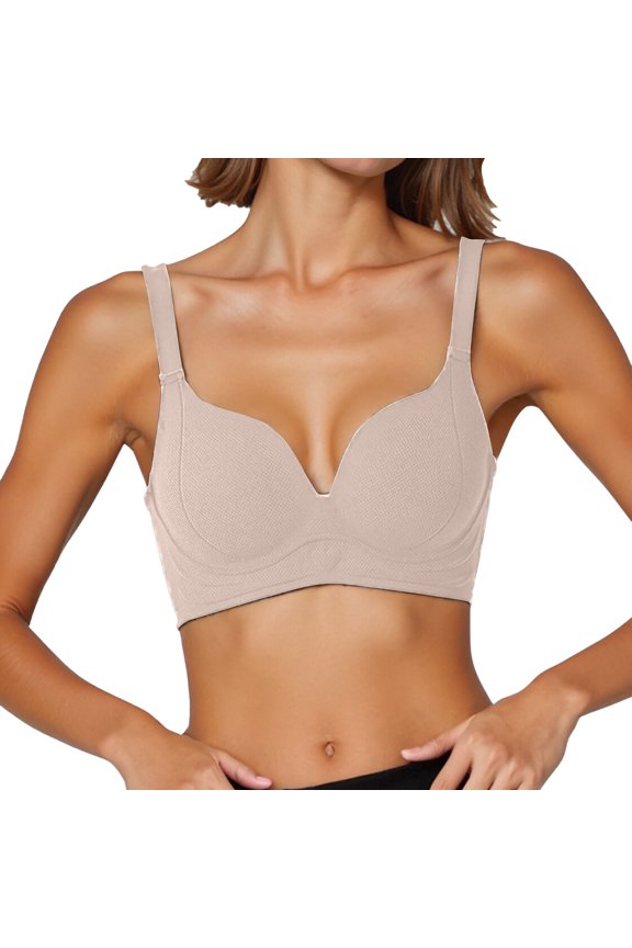Womens Bras Seamless Comfort Bras For Wireless T Shirt Bra With Side Support And Lift Thin Soft Smooth No Underwire Everyday Wear Comfy Bra