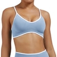 thumbnail image 1 of XIYON Womens Bras Women's High Support Seamless Sports Bra Yoga Tank Top Workout Athletic Shirt For Running Gym Fitness Training Comfy Bra, 1 of 5