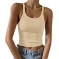 thumbnail image 1 of XIYON Womens Camisole Tank Tops Women Summer Casual Basic Graphic Camisole Funny Beach Vacation Classic Slim Fit Top Trendy Going Out Tops, 1 of 4