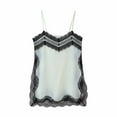thumbnail image 1 of XIYON Womens Summer Tops Women's Lace Trim Fitted Tank Top Camisole For Fashion Forward Style Summer Fashion Clothing, 1 of 5